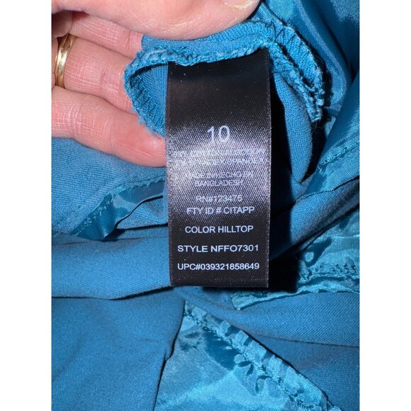 Nicole Miller Womens HillTop and Plumberry Cotton/Polyester Pants Size 10 Style - Picture 12 of 12